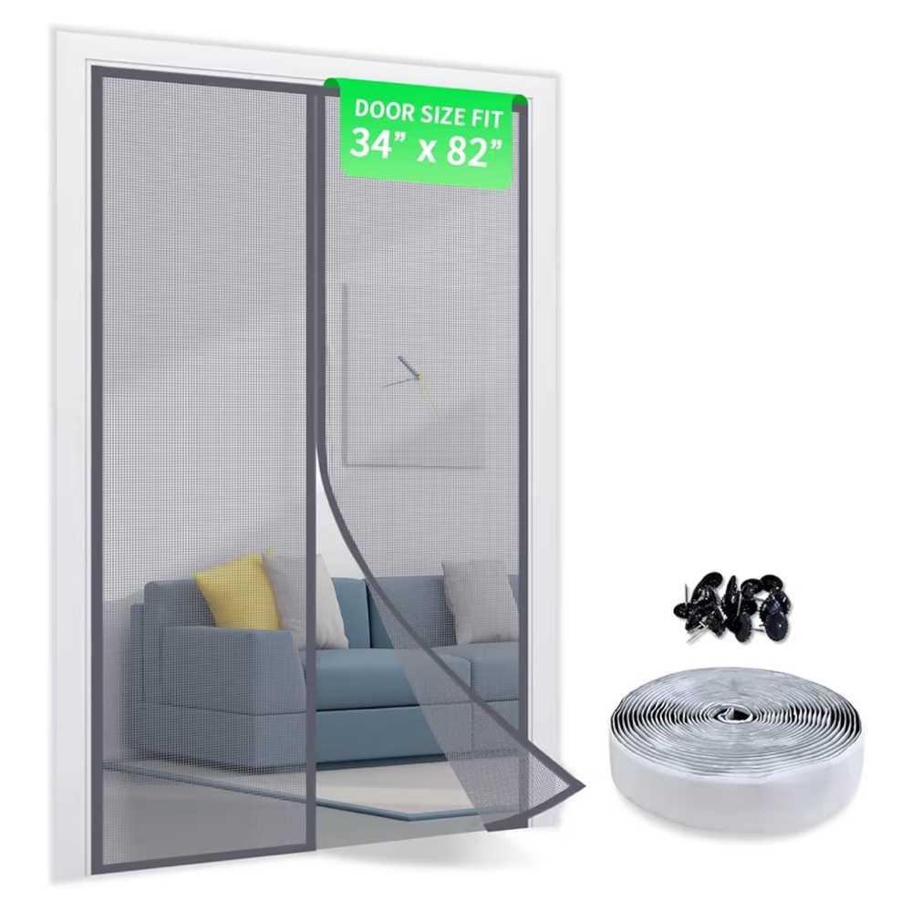 Magnetic Screen Door 34" x 82" *never opened*